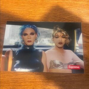 Supreme Nan & Jimmy taxi sticker